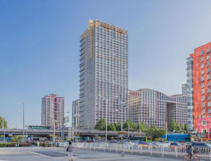 北京现代城SOHO，开发商写字楼直租010-58674996外观图